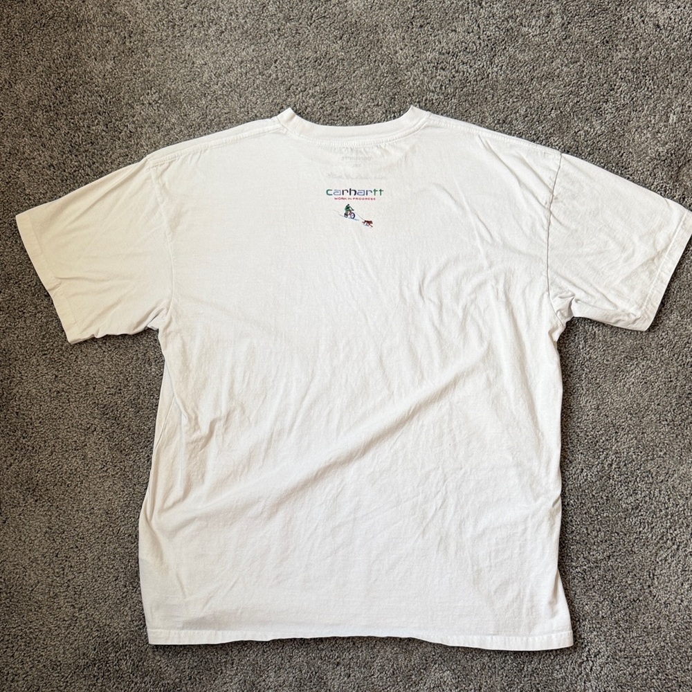 Carhartt WIP White XXL T-Shirt - Picture 3 of 4
